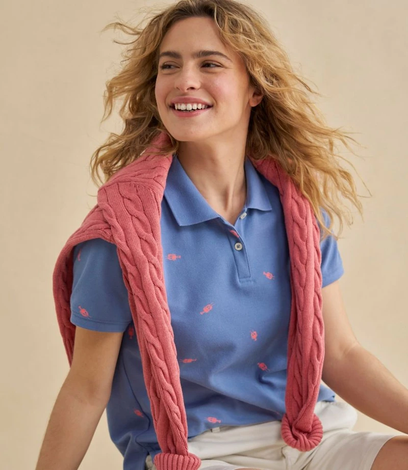 Women's Premium Double L Polo