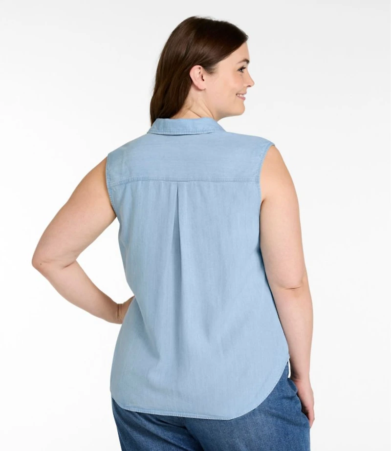 Women's Soft-Washed Sleeveless Shirt