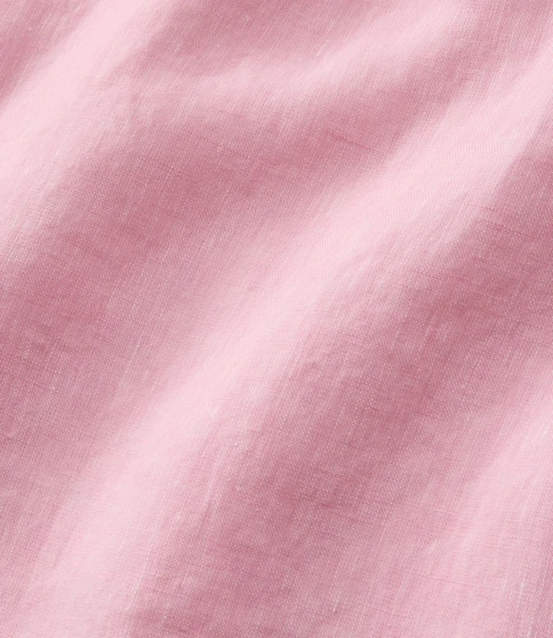 Women's Premium Washable Linen Shirt, Short-Sleeve