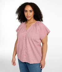 Women's Whisperweight Poplin Shirt, Short-Sleeve