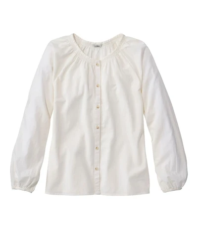 Women's Whisperweight Poplin Shirt, Long-Sleeve