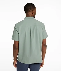 Men's VentureTek Seersucker Shirt, Short-Sleeve