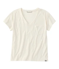 Women's Mountainside V-Neck Pocket Tee, Short Sleeve