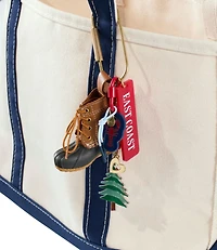 Oval Keyring, Brass
