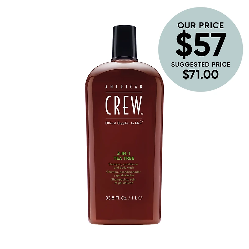 AMERICAN CREW 3 1 Tea Tree Shampoo