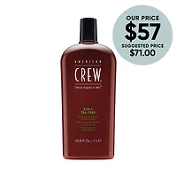 AMERICAN CREW 3 1 Tea Tree Shampoo