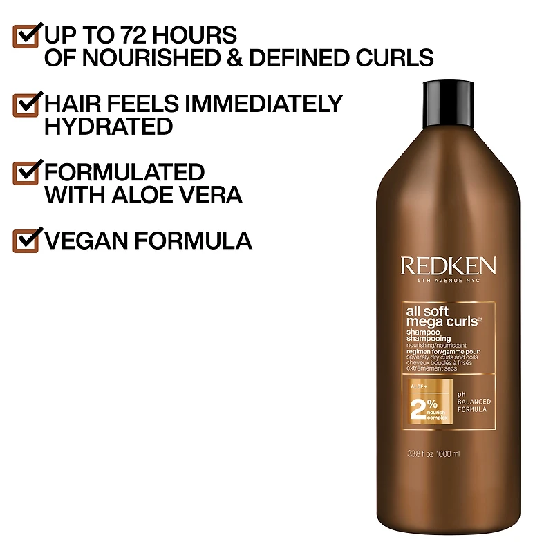 REDKEN All Soft Mega Curls Shampoo