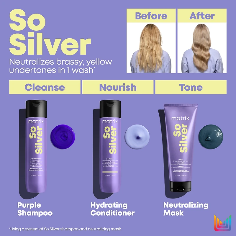 MATRIX So Silver Purple Shampoo