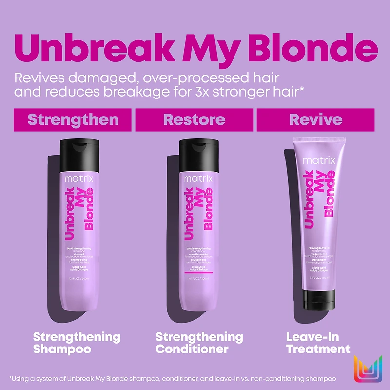 MATRIX Unbreak My Blonde Reviving Leave-In Treatment