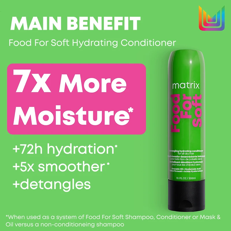 MATRIX Food for Soft Detangling Hydrating Conditioner Dry Hair