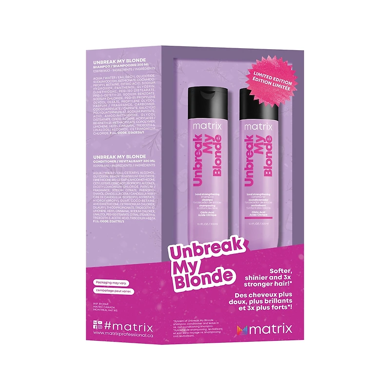MATRIX Unbreak My Blonde Holiday Gift Set