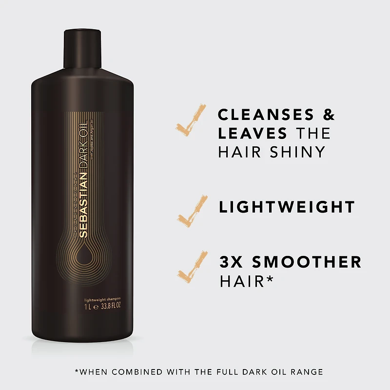 SEBASTIAN PROFESSIONAL Dark Oil Lightweight Shampoo
