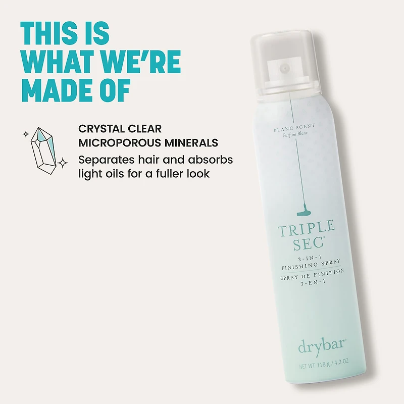 DRYBAR Triple Sec 3-In-1 Spray Blanc Scent