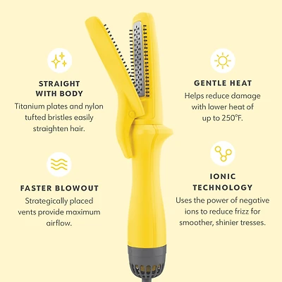 CLEARANCE DRYBAR Straight Shot Blow-Drying Flat Iron