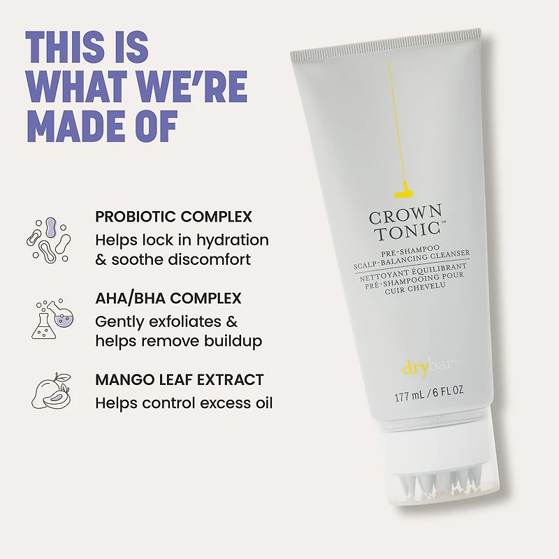 DRYBAR Crown Tonic Pre-Shampoo Scalp-Balancing Cleanser