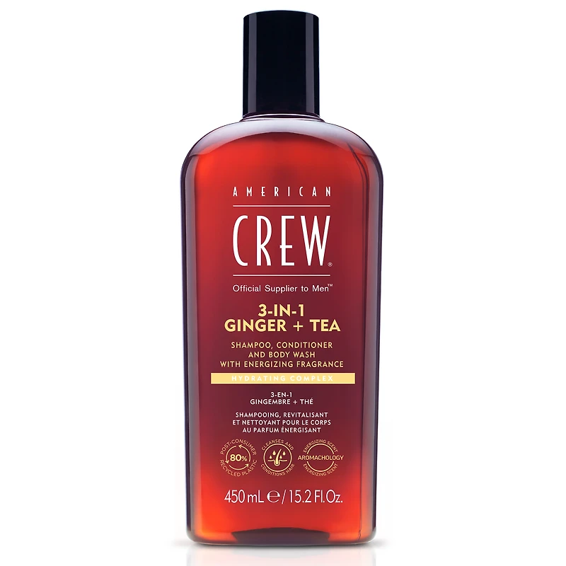 AMERICAN CREW 3-In-1 Ginger + Tea