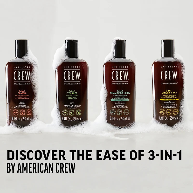 AMERICAN CREW 3-In-1 Ginger + Tea