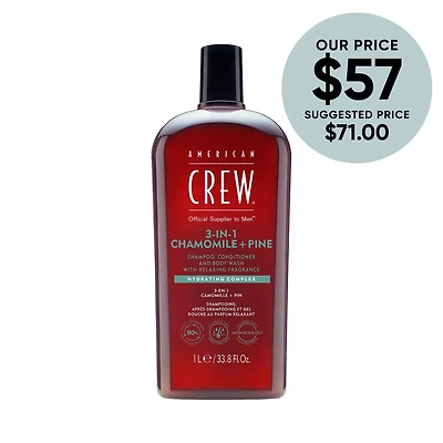 AMERICAN CREW 3-In-1 Chamomile + Pine