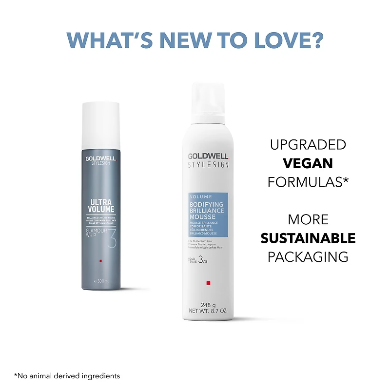 GOLDWELL StyleSign Bodifying Brilliance Mousse