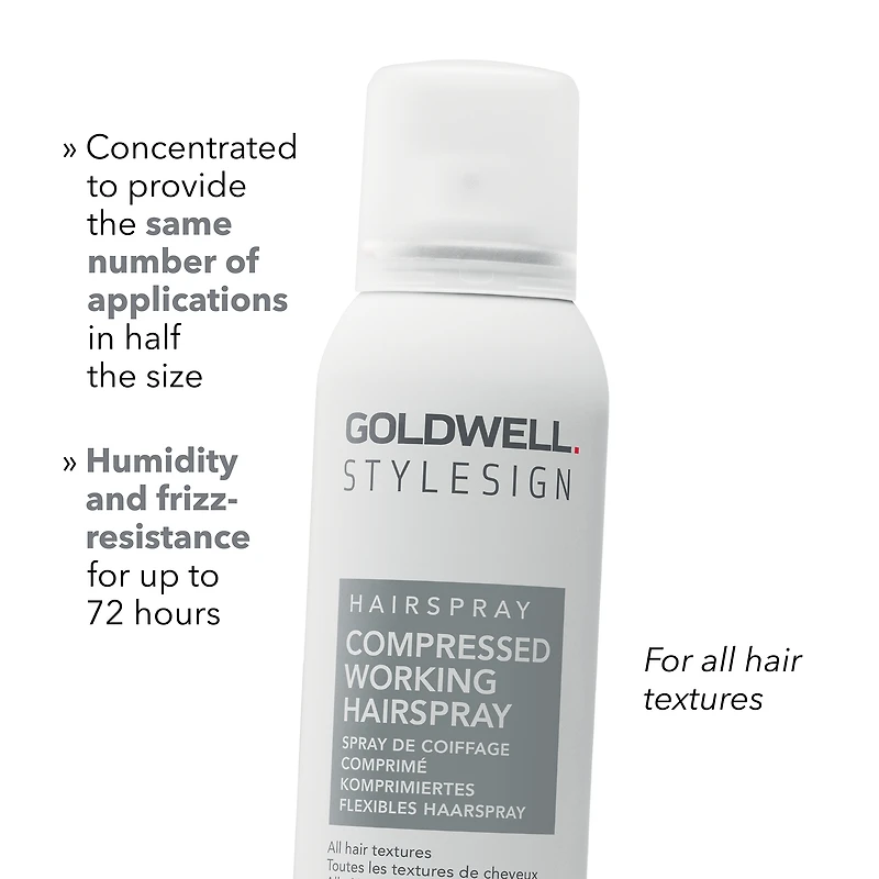 GOLDWELL StyleSign Compressed Working Hairspray