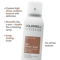 GOLDWELL StyleSign Dry Spray Wax