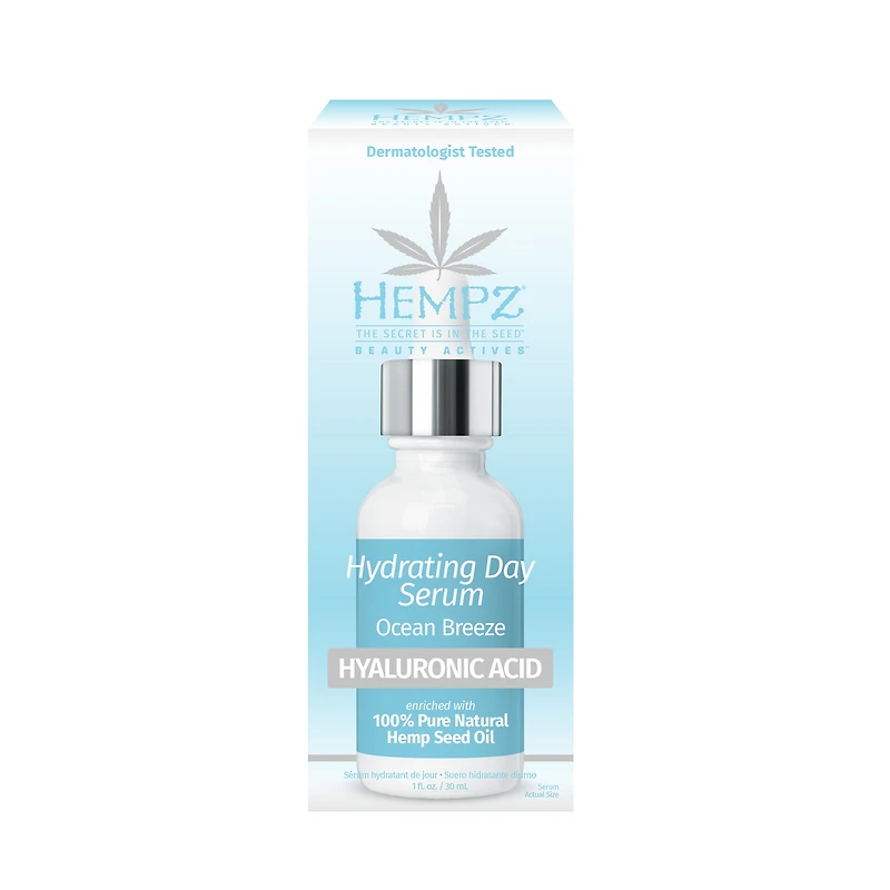HEMPZ Beauty Actives Ocean Breeze  Hydrating Day Facial Serum