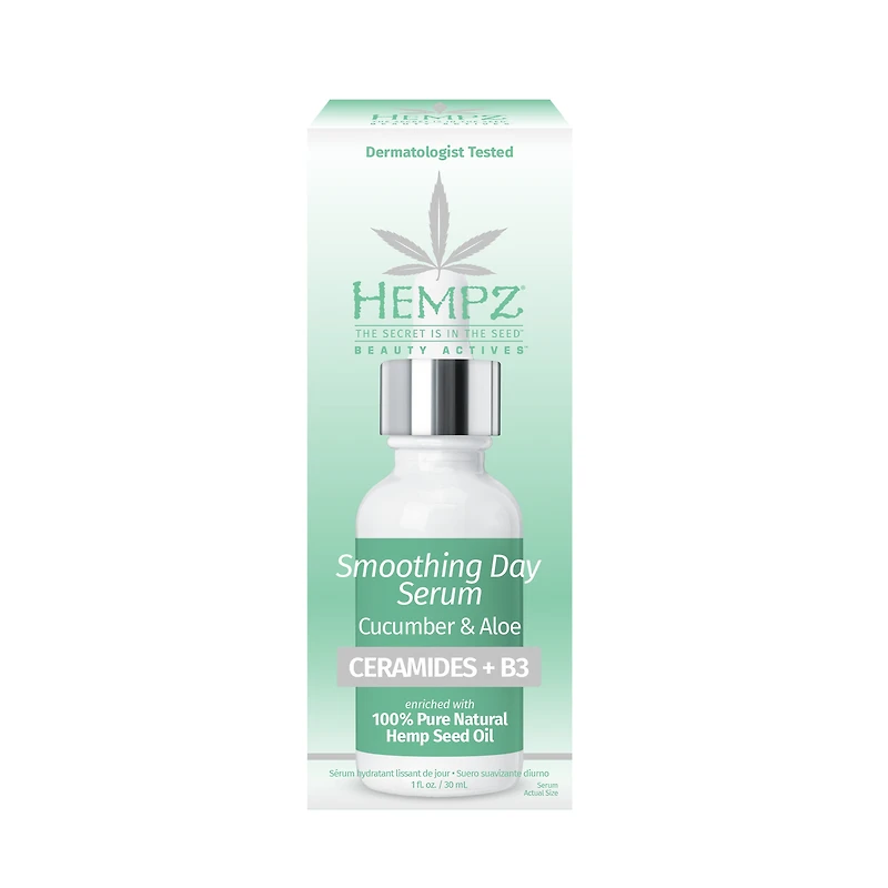 HEMPZ Beauty Actives Smoothing Day Facial Serum