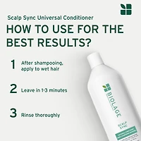 BIOLAGE Scalp Sync Universal Conditioner for Balance