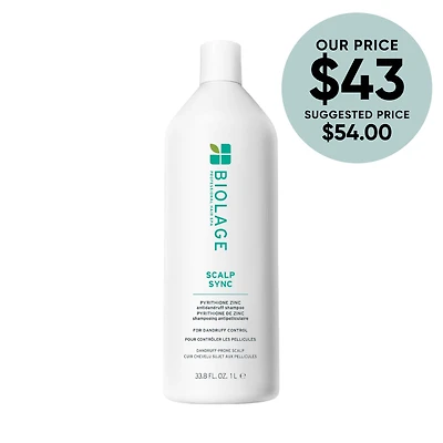 BIOLAGE Scalp Sync Anti-Dandruff Shampoo for Dandruff-Prone