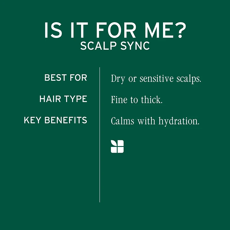 BIOLAGE Scalp Sync Calming Shampoo for Dry or Irritated