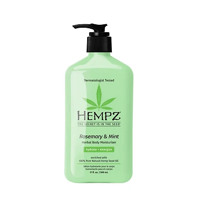 HEMPZ Rosemary & Mint Herbal Body Moisturizer