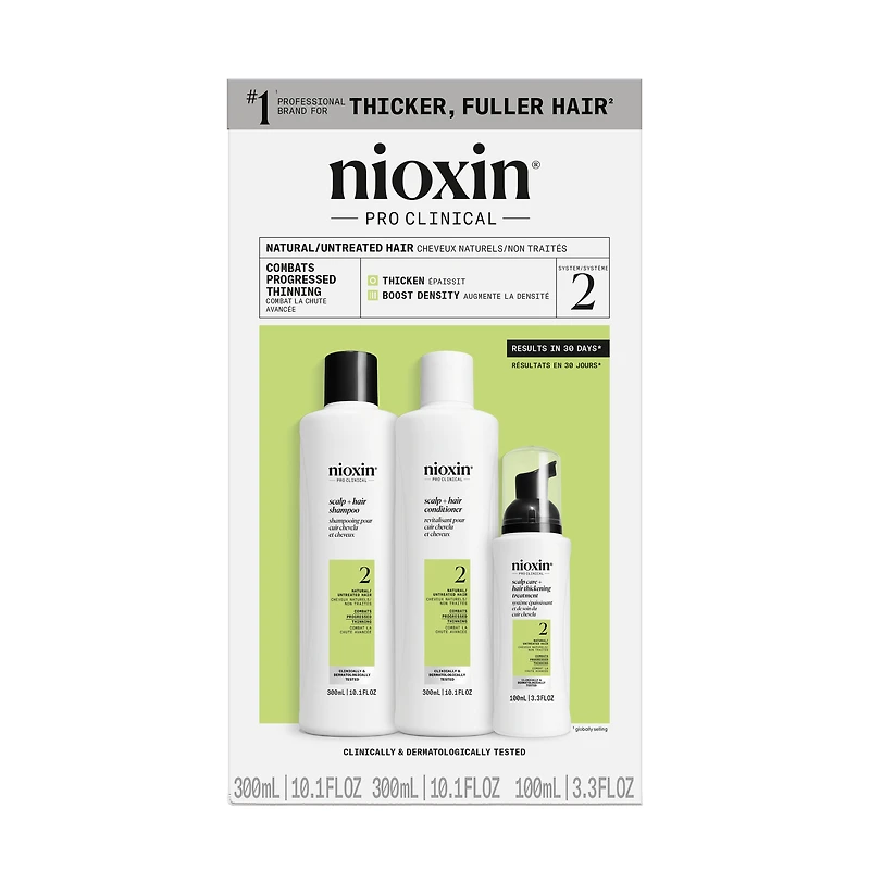 NIOXIN System 2 Scalp + Hair Thickening Kit