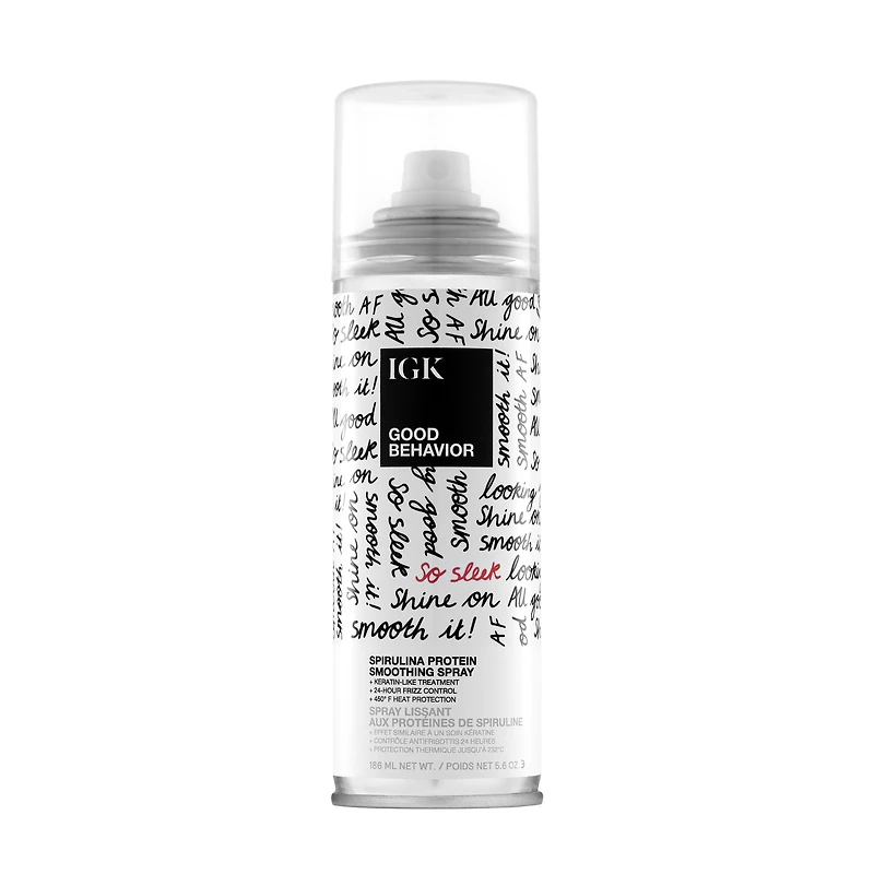 IGK Good Behavior Spirulina Protein Smoothing Spray