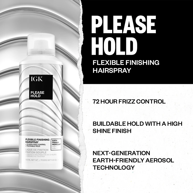 IGK Please Hold Flexible Finishing Hairspray