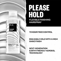IGK Please Hold Flexible Finishing Hairspray