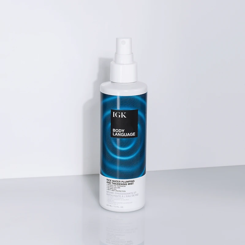 IGK Body Language Rice Water Plumping and Thickening Mist
