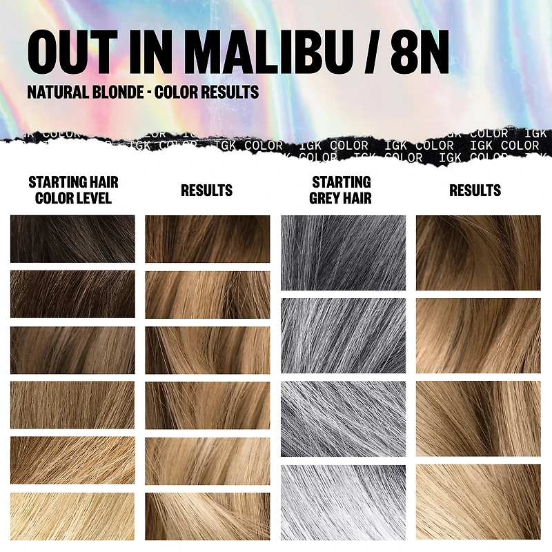 IGK Permanent Color Kit Out In Malibu