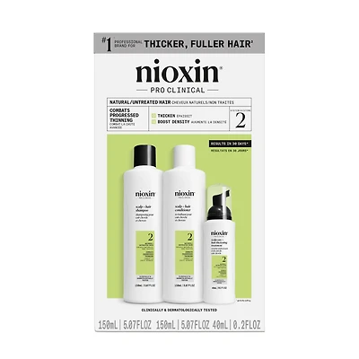 NIOXIN System 2 Scalp + Hair Thickening Trial Kit