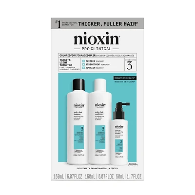 NIOXIN System 3 Scalp + Hair Thickening Trial Kit