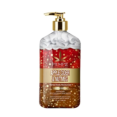 CLEARANCE HEMPZ Apple Cider & Nutmeg Herbal Body Moisturizer