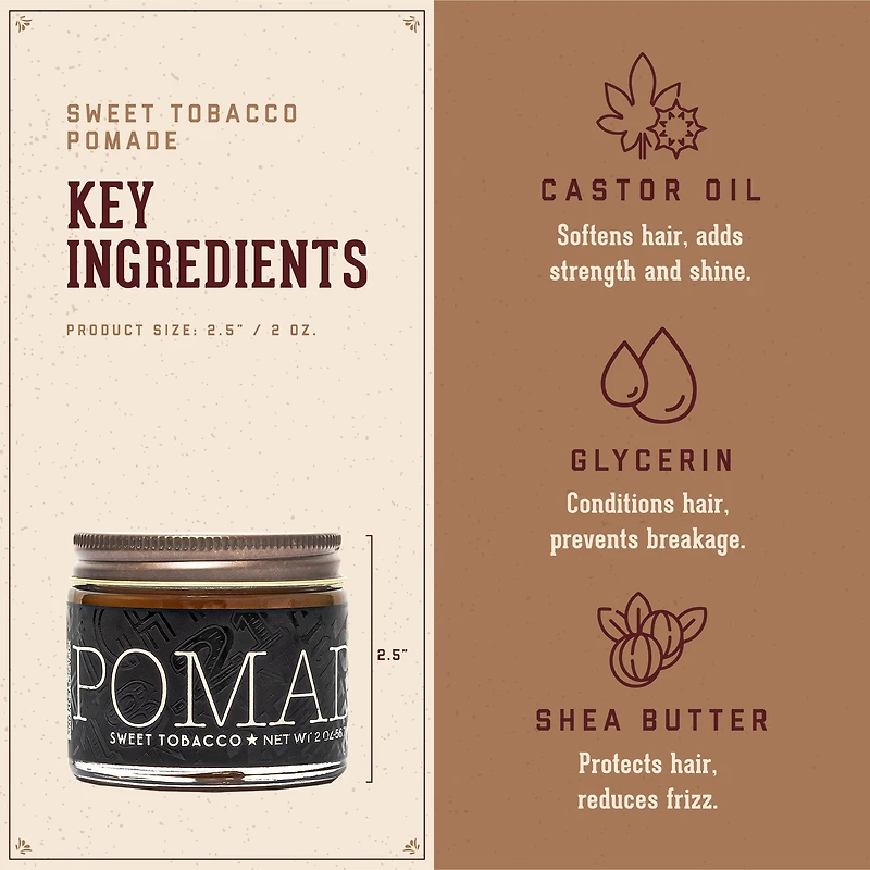 18.21 Man Made Pomade Sweet Tobacco