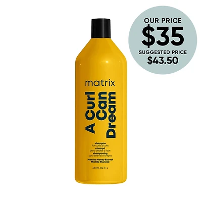 MATRIX A Curl Can Dream Weightless Moisture Shampoo For Waves