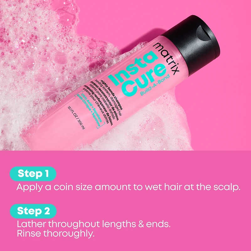 MATRIX Instacure Build-A-Bond Mighty Bonds Shampoo for Very Damaged Hair