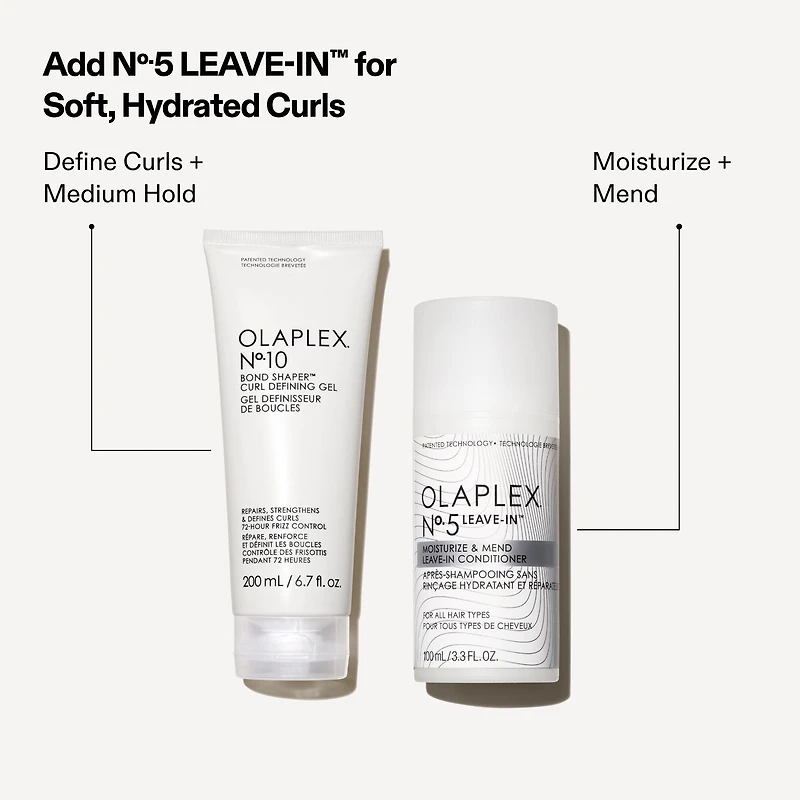 OLAPLEX No.10 Bond Shaper Curl Defining Gel