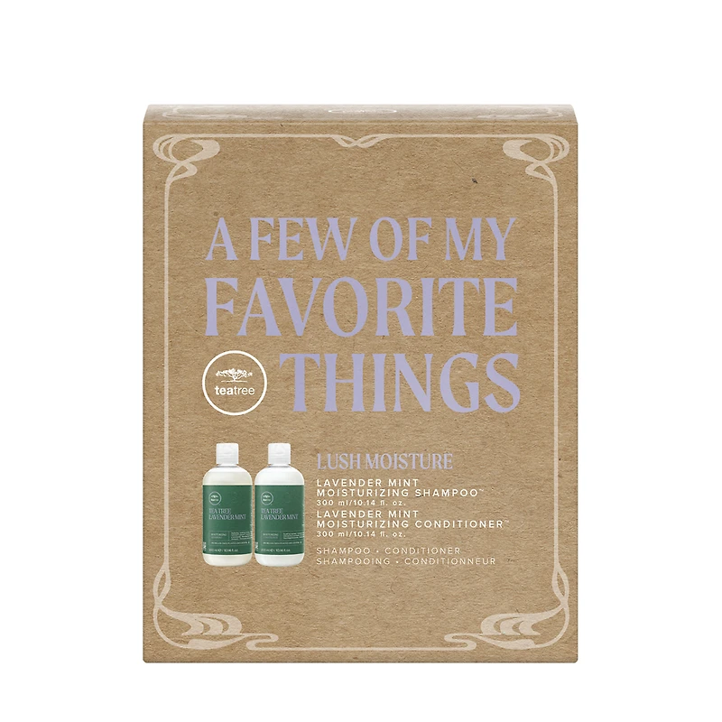 CLEARANCE PAUL MITCHELL Tea Tree Lavender Mint Lush Moisture Gift Set