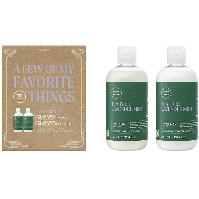 CLEARANCE PAUL MITCHELL Tea Tree Lavender Mint Lush Moisture Gift Set