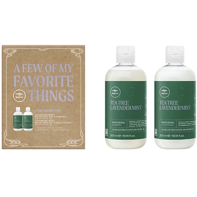 CLEARANCE PAUL MITCHELL Tea Tree Lavender Mint Lush Moisture Gift Set