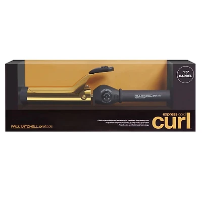 PAUL MITCHELL Pro Tools Express Gold Curling Iron 1.5"