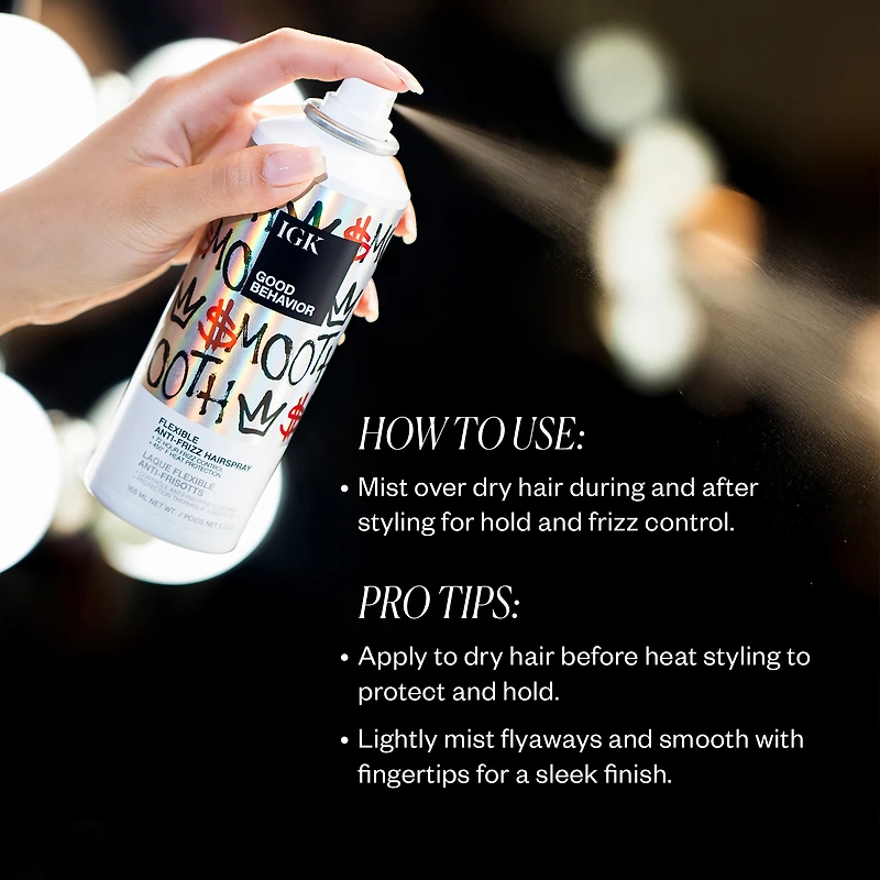 IGK Good Behavior Flexible Hairspray