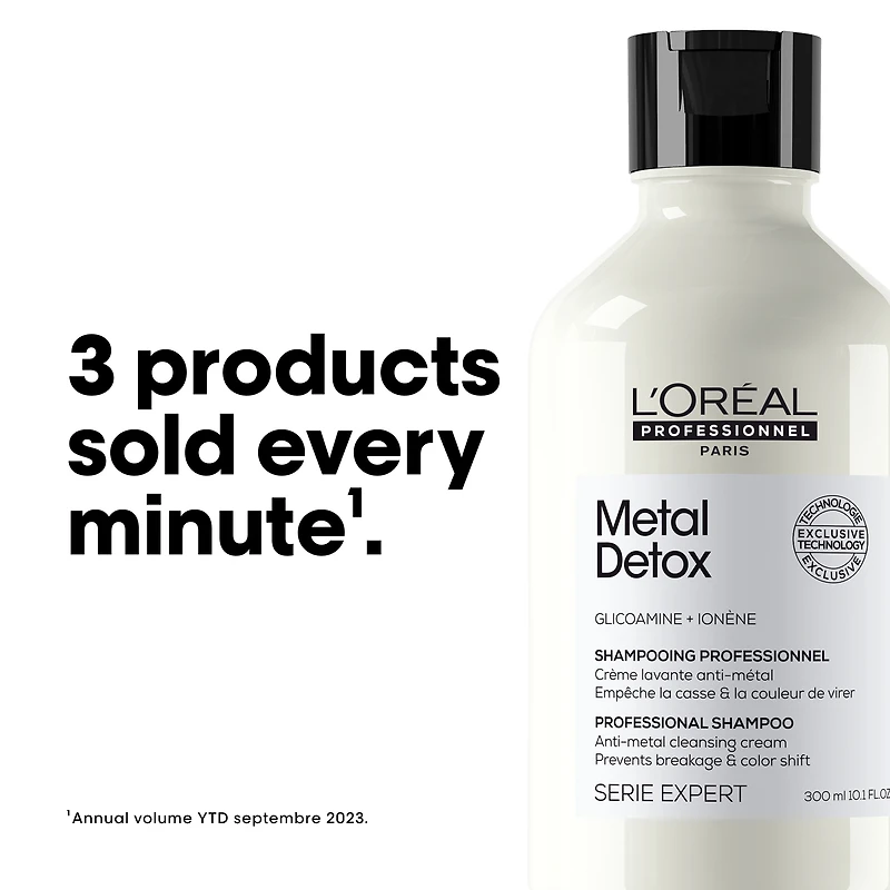 L'OREAL PROFESSIONNEL Metal Detox Professional Shampoo Refill for Damaged Hair